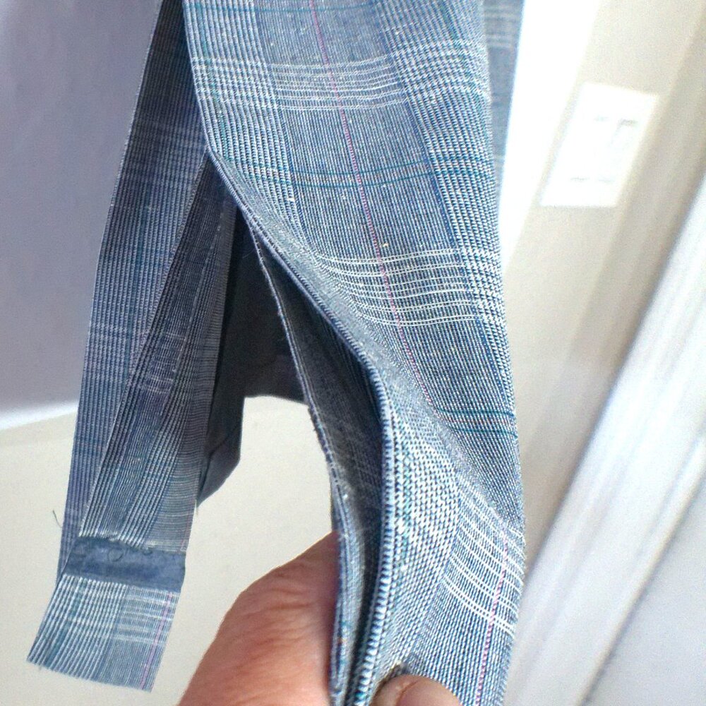 Vintage The Ragalia Collection Gray Plaid Skirt Suit Set – Women’s Size 8 USA - Picture 7 of 11